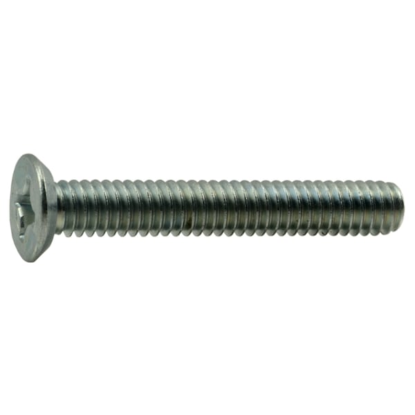 Midwest Fastener #12-24 x 1-1/2 in Phillips Flat Machine Screw, Zinc Plated Steel, 10 PK 39807 - main